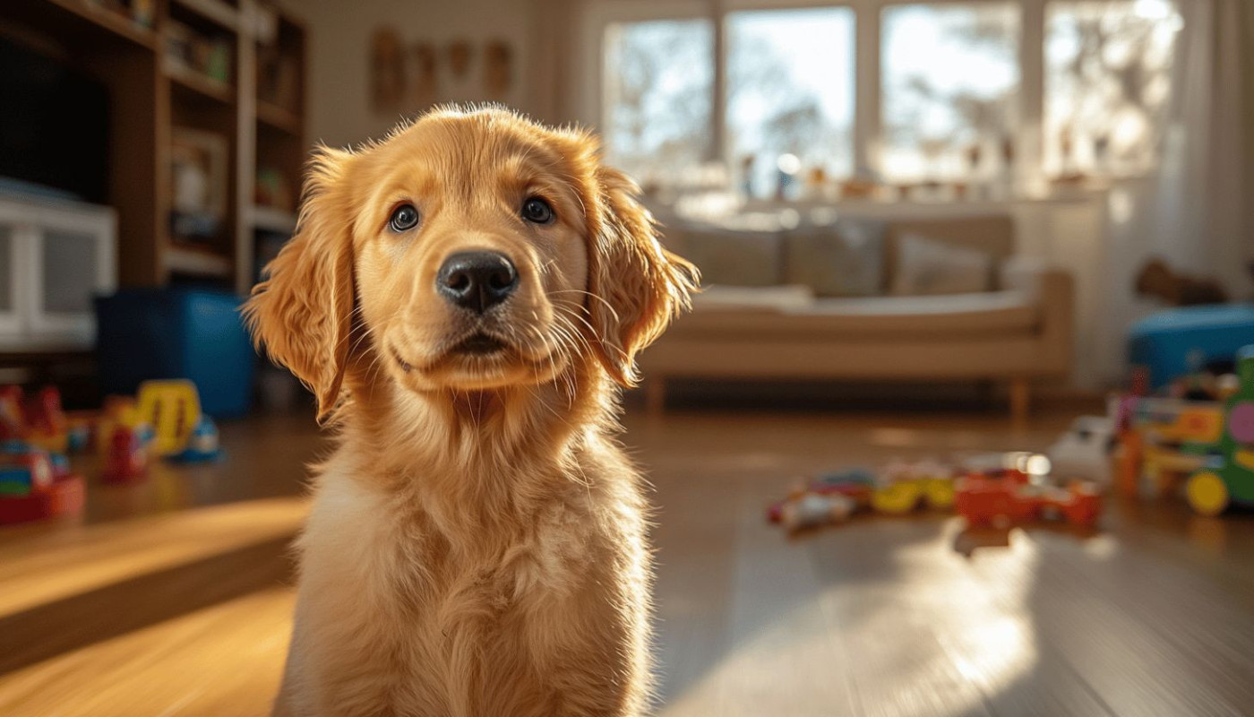 Comment former un golden retriever pour les familles avec enfants
